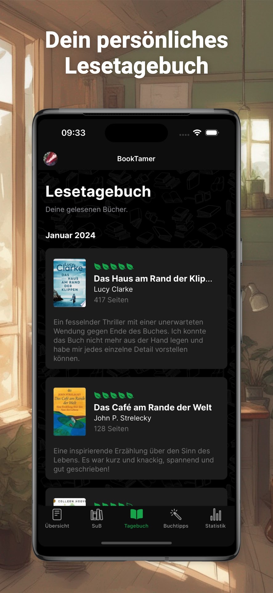 BookTamer: SuB & Lesetagebuch screenshot n.4