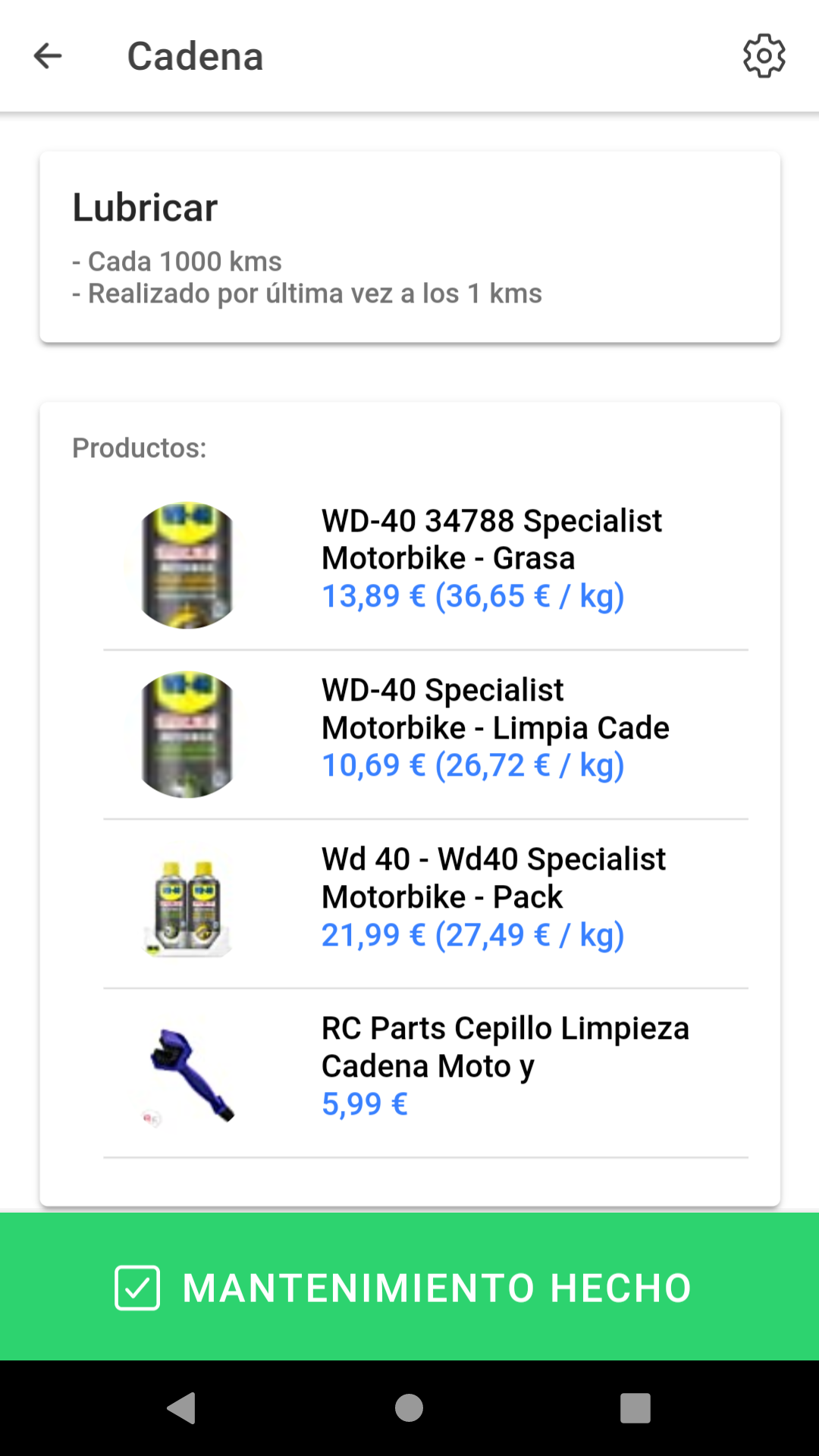 MotorApp - Revisiones vehículo screenshot n.7
