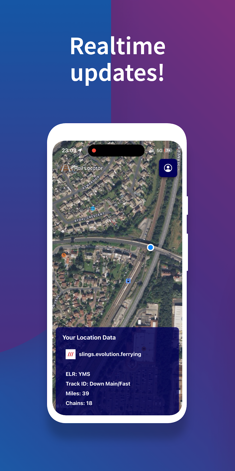 Rail Locator screenshot n.2