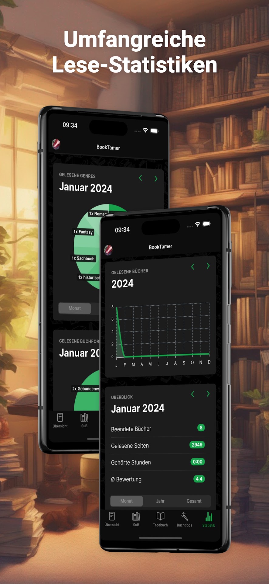BookTamer: SuB & Lesetagebuch screenshot n.7