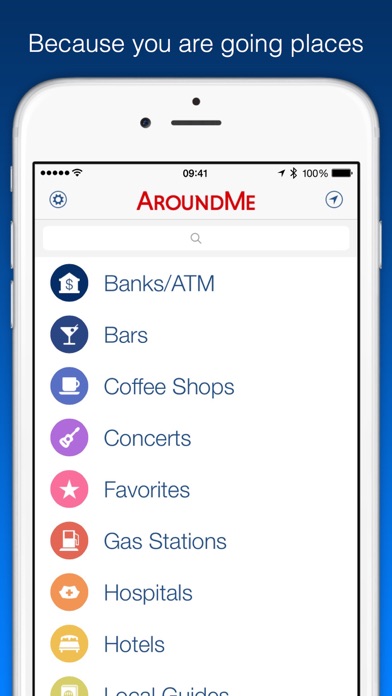 AroundMe screenshot n.1