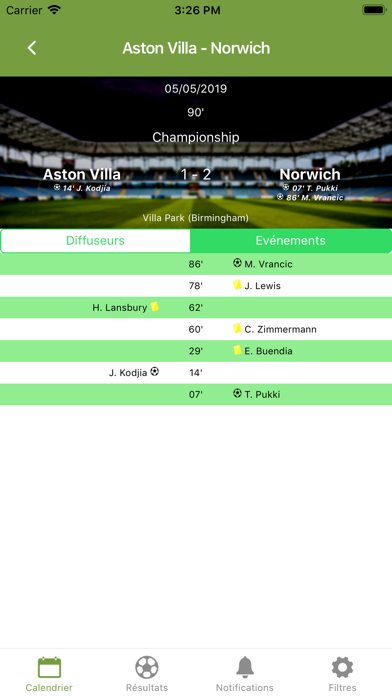 FootToWatch screenshot n.3