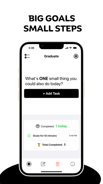 OneList - Achieve Your Goals screenshot n.1