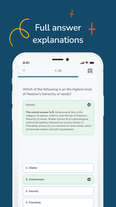 Principles of Supervision DSST screenshot n.2