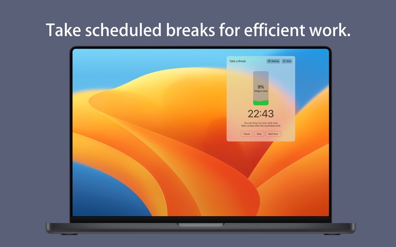 Take a break - Work better screenshot n.1