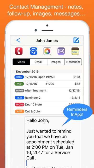 Client Sales & Contact Manager screenshot n.2