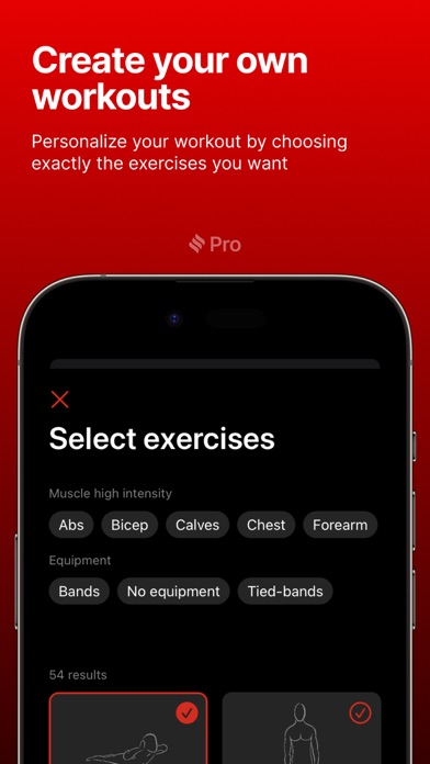 Weller: Gain Muscle with Bands screenshot n.6