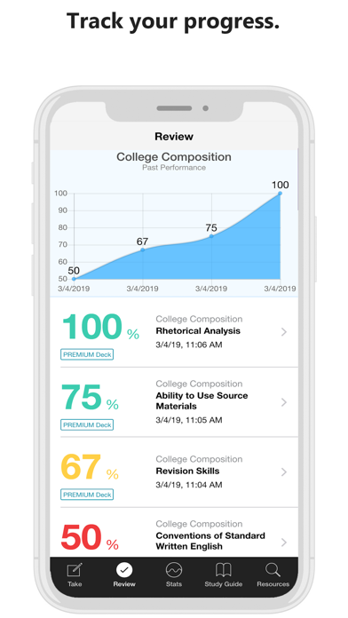 Official CLEP Exam Guide App screenshot n.6