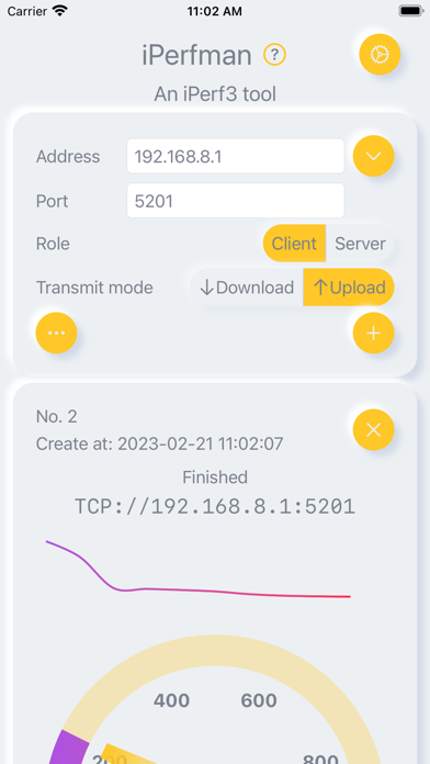 iPerfman screenshot n.3