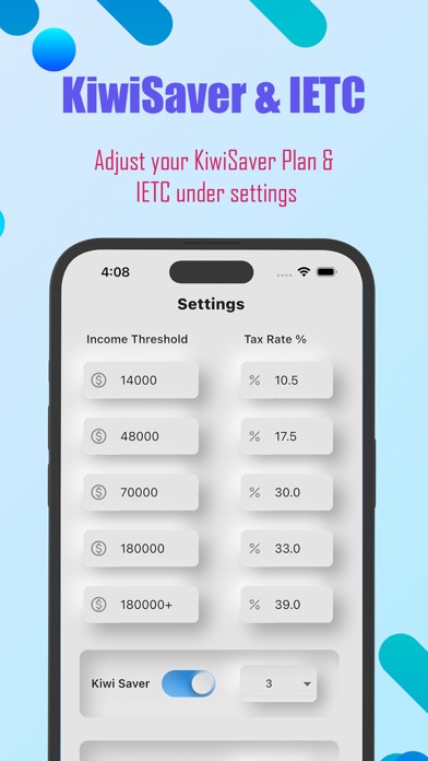 PAYE Calculator screenshot n.3