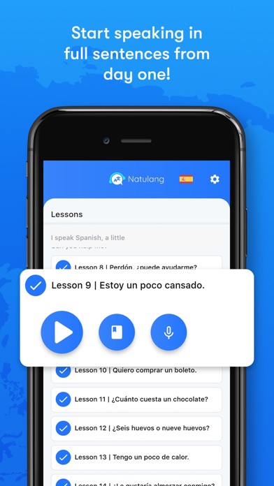Natulang - Language Learning screenshot n.5