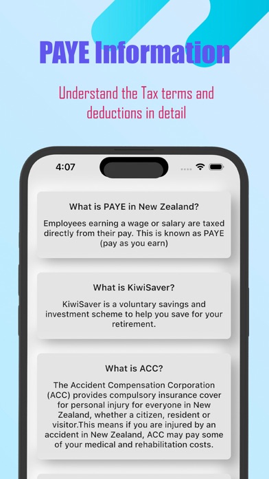 PAYE Calculator screenshot n.2