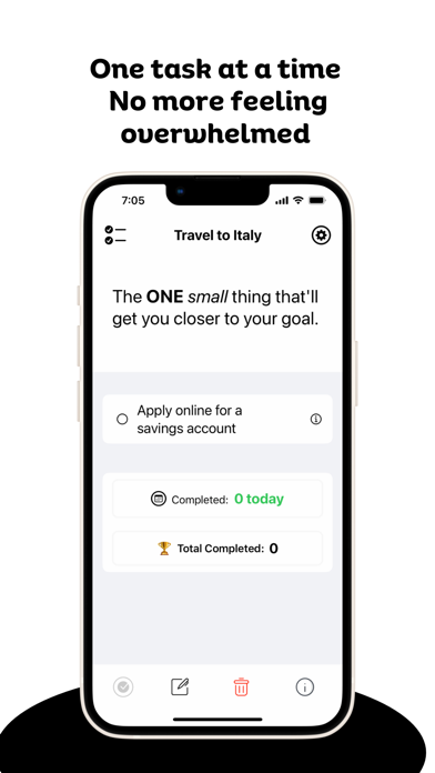 OneList - Achieve Your Goals screenshot n.5