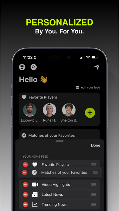 ScoreGO - Tennis Live Scores screenshot n.3