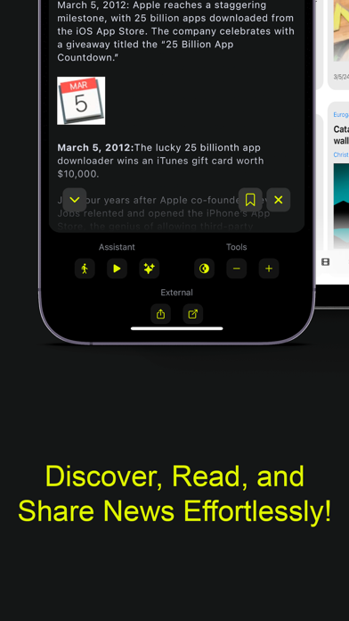 Pods - Minimal RSS News Reader screenshot n.2