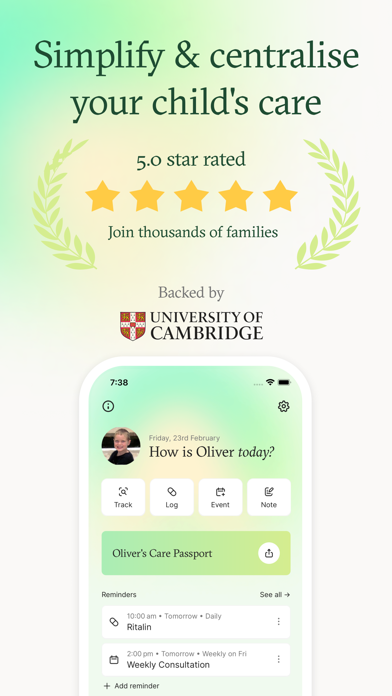 Hibi: Manage your child’s care screenshot n.1