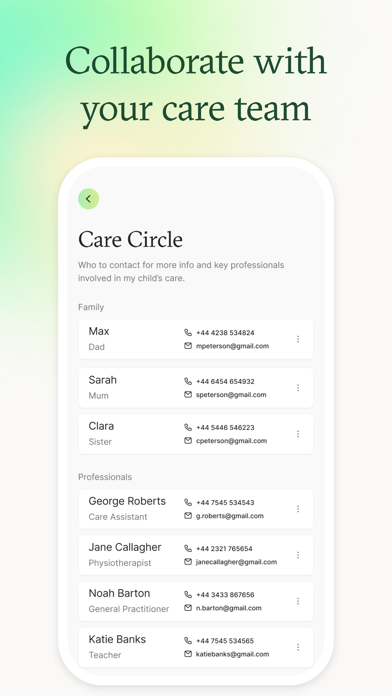 Hibi: Manage your child’s care screenshot n.5