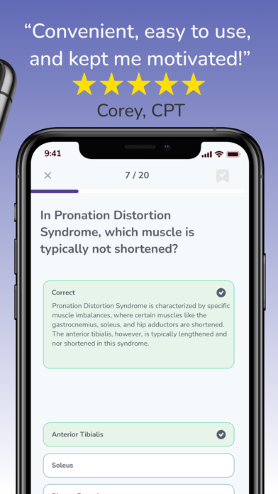 NASM CPT Exam Prep Tests 2024 screenshot n.2
