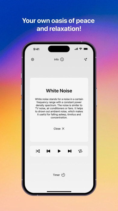 NoiseColor: White Noise screenshot n.1