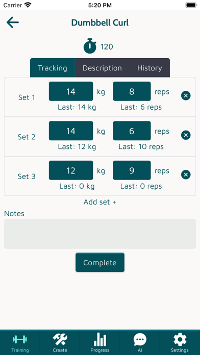 MyFitAI screenshot n.4