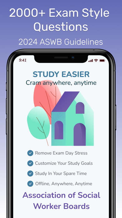 ASWB 2024 Exam Prep Practice screenshot n.9