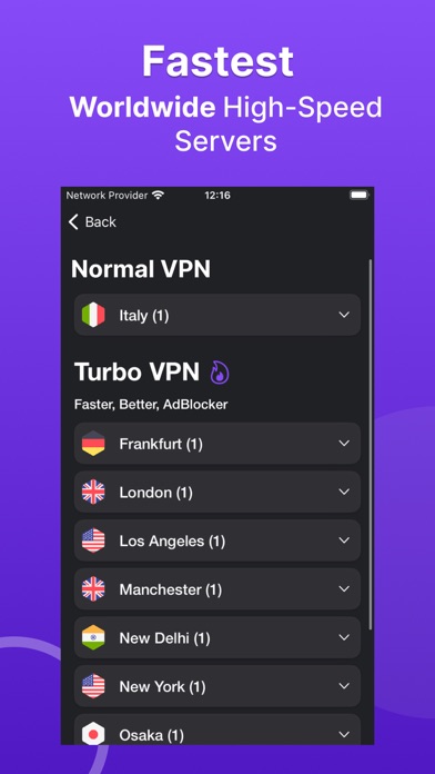YourVPN screenshot n.2
