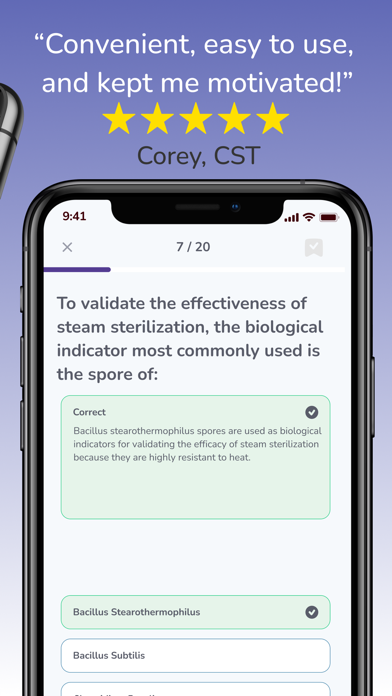 CST Exam Prep 2024 AST NBSTSA screenshot n.2