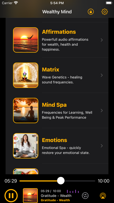 Wealthy Mind screenshot n.2