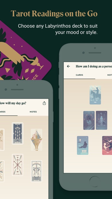 Labyrinthos Tarot Reading screenshot n.1