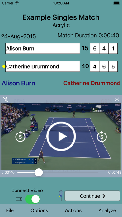 ProTracker Tennis. screenshot n.3