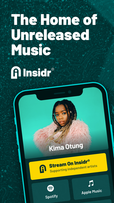 Insidr · Hear Unreleased Music screenshot n.1