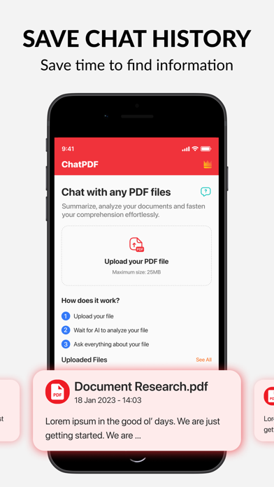 ChatPDF: Ask & Summarize PDF screenshot n.4