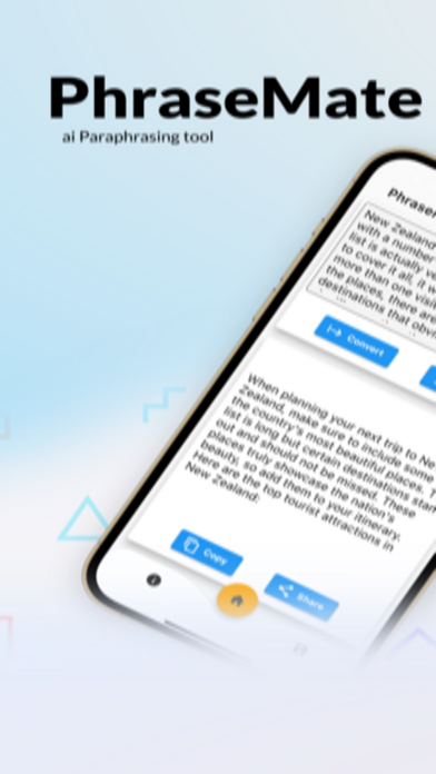 PhraseMate - AI Paraphrasing screenshot n.1