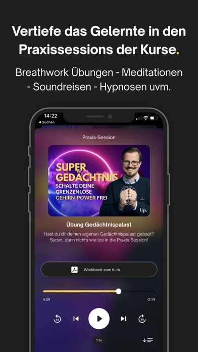 Upspeak - Dein Mentor im Ohr screenshot n.5