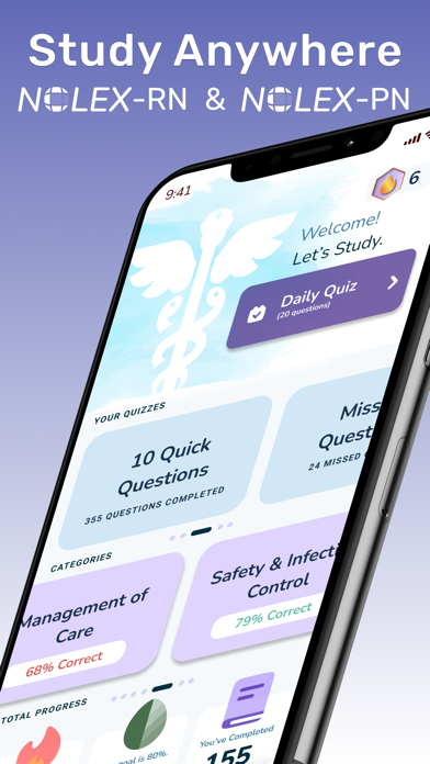 NCLEX RN PN 2024 Practice Test screenshot n.1