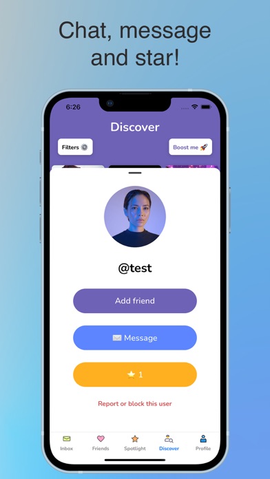 Casper - Meet random friends! screenshot n.4