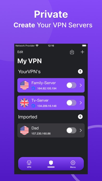 YourVPN screenshot n.3