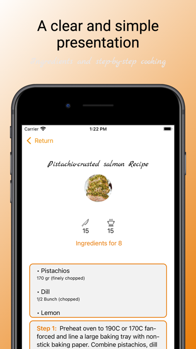PushEat! Kosher Meal Planner screenshot n.6