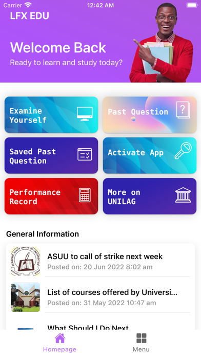 UNILAG POST UTME Q&A - LFX screenshot n.1