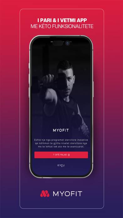 MYOFIT APP screenshot n.1