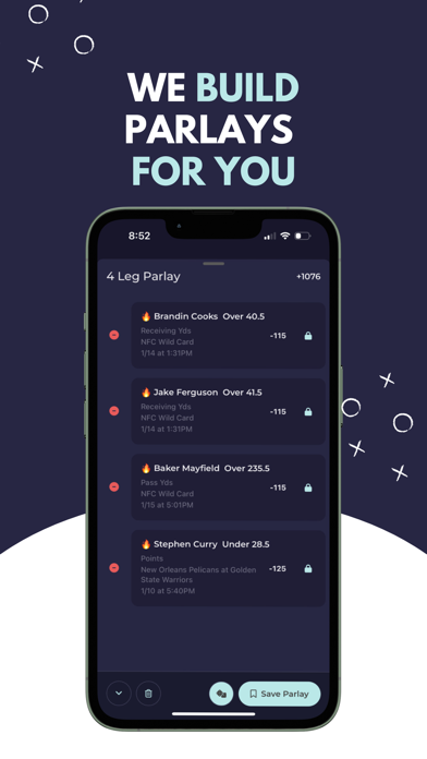 JukePicks - AI Sports Picks screenshot n.2