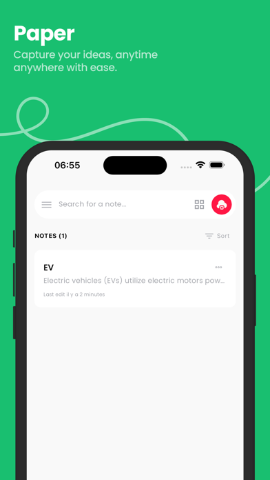 Paper - Notes, tasks & more screenshot n.1