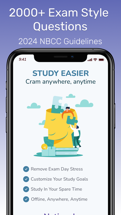 NCE Exam Prep 2024 | EZPrep screenshot n.9