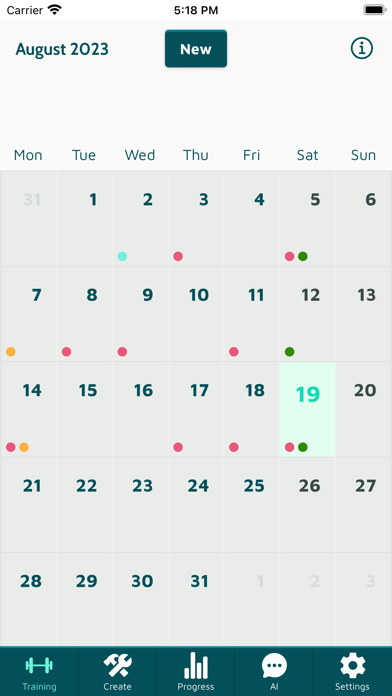 MyFitAI screenshot n.2