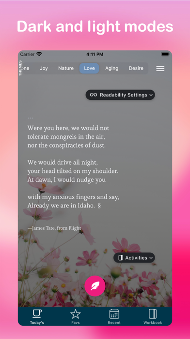 Today's Stanza screenshot n.4