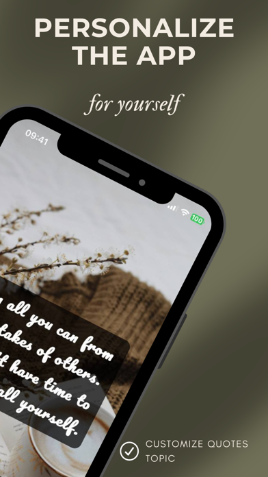 Quotify - Daily Affirmations screenshot n.2