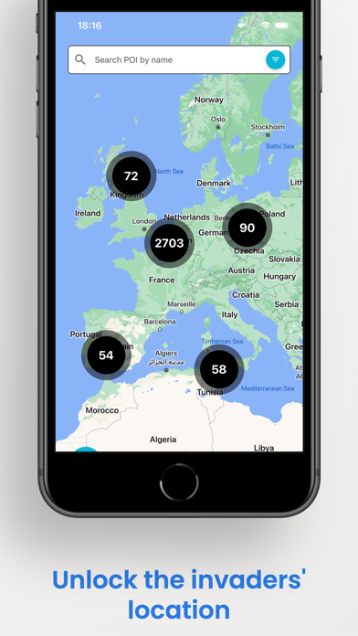 Mapvaders screenshot n.5