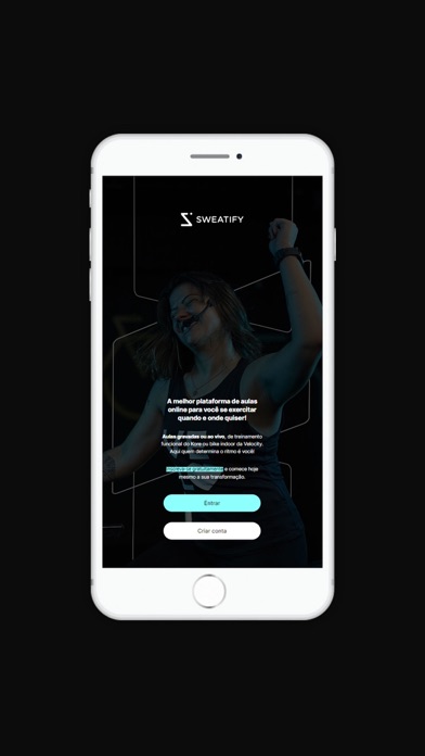 Sweatify. screenshot n.1