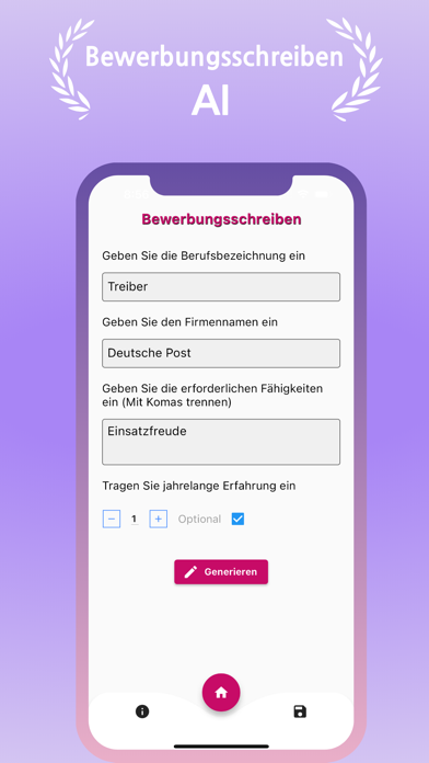 Bewerbungsschreiben KI screenshot n.1