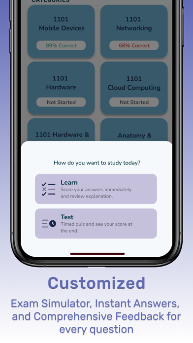 Comptia A+ 2024 Exam Prep Test screenshot n.5